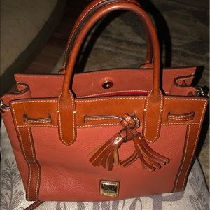 Vintage Dooney and Bourke Tan Purse Handbag